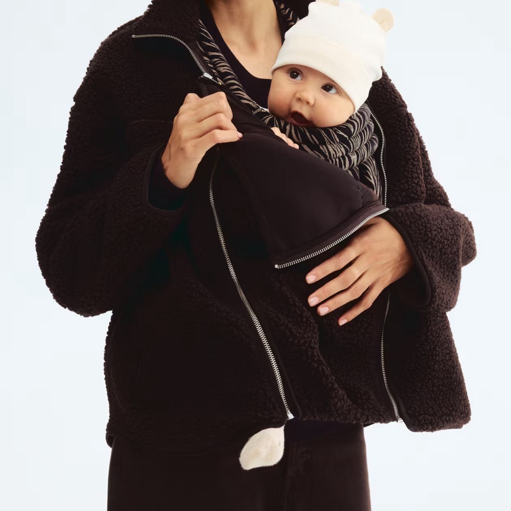 H&M baby wearing jacket